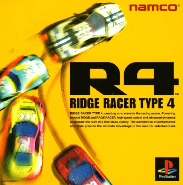 R4 -RIDGE RACER TYPE 4-　ゲームジャケット